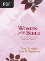 Women of The Bible: A One-Year Devotional Study of Women in Scripture by Ann Spangler, Jean E. Syswerda