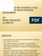 Fluctuations and Business Cycles in Indian Business Environment