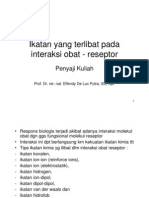 Fek 310 Slide Ikatan Yang Terlibat Pada Interaksi Obat - Reseptor