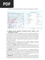 Interpretación de Un Mapa Topográfico Cercedilla