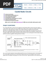 Crystal Radio Circuits