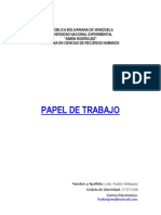 Metodologia de La Investigacion Papel de Trabajo