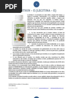 Beneficio Nutrilite, Lecitina E