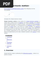 Simple Harmonic Motion-Wikipedia