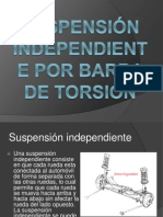 Suspensión Independiente Por Barra de Torsión