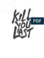 Kill You Last by Todd Strasser Extract