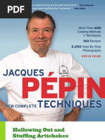 JACQUES PEPIN NEW COMPLETE TECHNIQUES Sampler