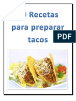 10 Recetas para Preparar Tacos