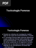 Toxicología Forense