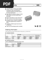 Low Signal Relay: Ordering Information