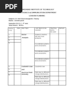 Em Lession Planning