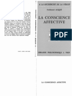 (Alquié, F.) La Conscience Affective