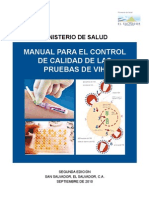 Manual Calidad Pruebas VIH