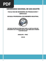 Estudio de Pre-Factibilidad para La Instalación de "Criaderos de Camarón de Río para Mercado Interno y Exportación"