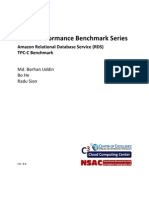 Amazon Relational Database Service (RDS) TPC-C Benchmark