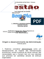 Aula 1 de Introdução A Gestão Escolar