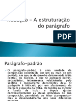 Redação - A Estruturação Do Parágrafo