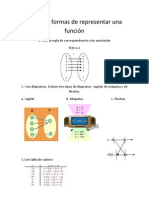 Distintas Formas de Representar Una Función