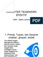 Karakter Teamwork Efektif