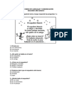 Ensayo SIMCE 2 - 2 LENGUAJE