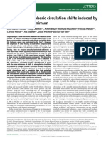 Regional Atmospheric Circulation Shifts Induced by A Grand Solar Minimum