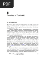 Desalting of Crude Oil: Table 1. Table 2