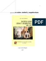 Escritos Sobre Ciudad y Arquitectura, Juan Carlos Pérgolis