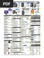 Pricelist 01 B