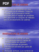 Manipulacion de Cadenas