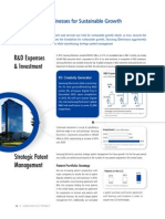 2011 R&D and New Businesses For Sustainable Growth