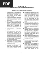 Solution Manual, Managerial Accounting Hansen Mowen 8th Editions - CH 17