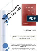 Exposición Ley 100