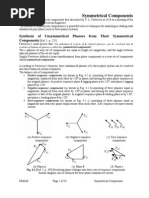 01F Symmetrical Components