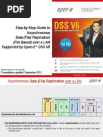 Open-E DSS V6 Asynchronous Data Replication Over A LAN