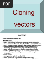 Cloning Vectors