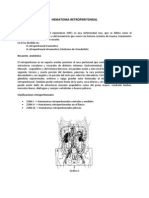 Hematoma Retroperitoneal