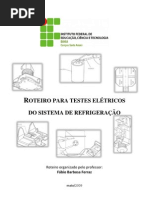 Roteiro para Testes Eletricos