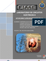 Ley de Ohm y Leyes de Kirchhoff en Corriente Alterna