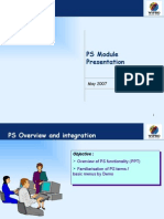 Title: PS Module Presentation