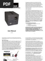 AXETRAK Guitarmanual