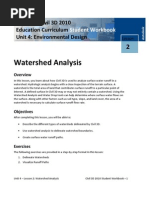 Modelarea Bazinelor Hidrografice in Civil 3D - Watershed Modeling