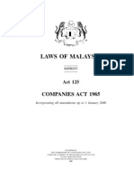 Companies Act 1965