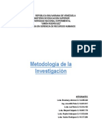 Metodologia de La Investigacion II Trabajo