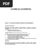 Avoirs-Et - Acomptes