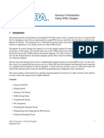 Quartus II Introduction Using VHDL Designs: Altera Corporation - University Program