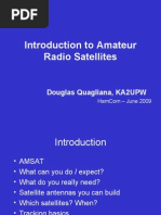 Introduction To Amateur Radio Satellites