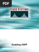 25.6 Enabling OSPF