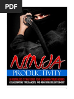 Ninja Productivity Ebook