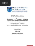 Dissertation: Thermal Retrofit of 19th Century Building