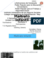 Terapia Ocupacional en Maltrato Infantil